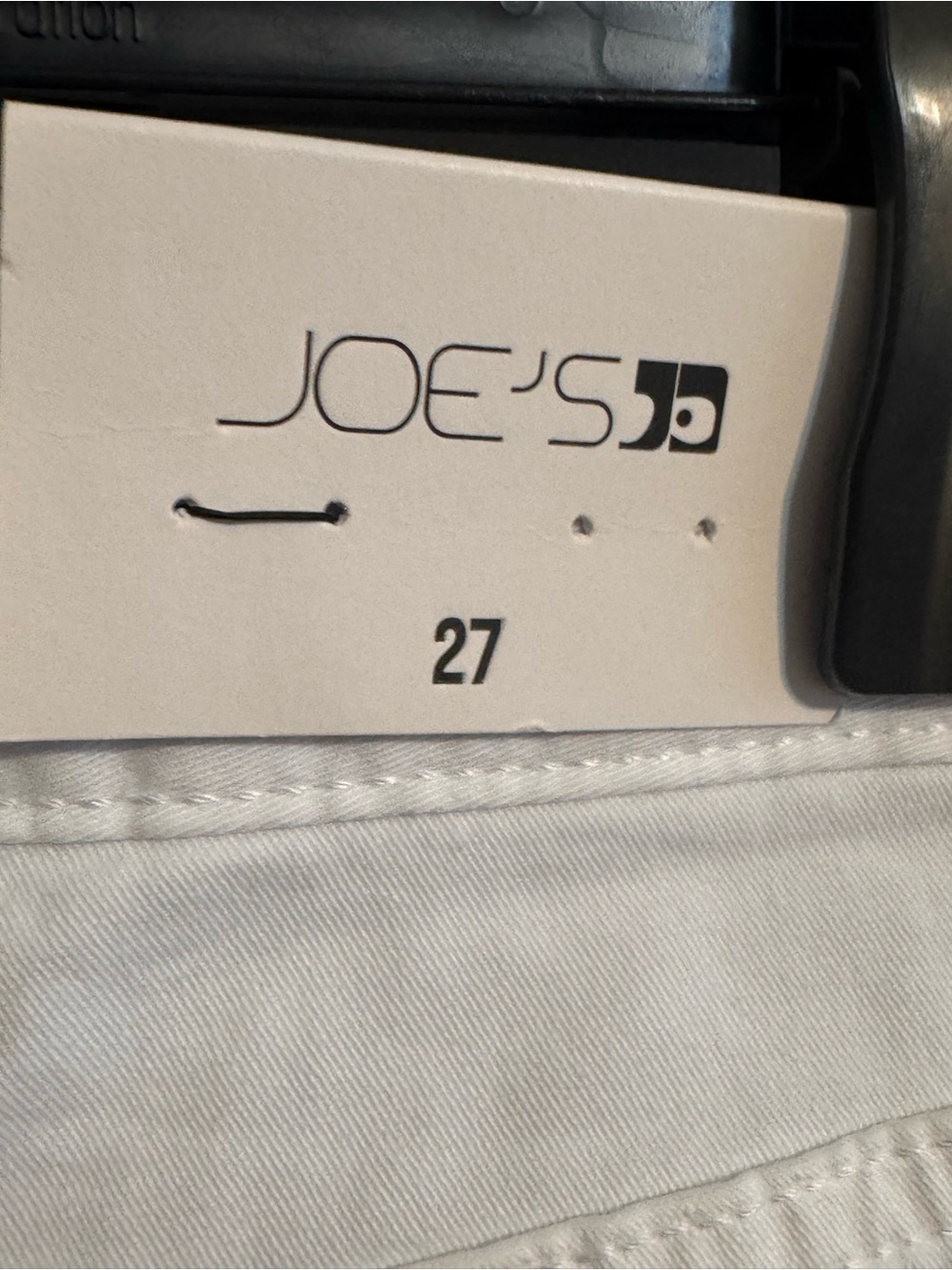 Joe's Jeans The Wilder White Relaxed Barrel Leg Jeans Size 27 NWT - Picture 4 of 7